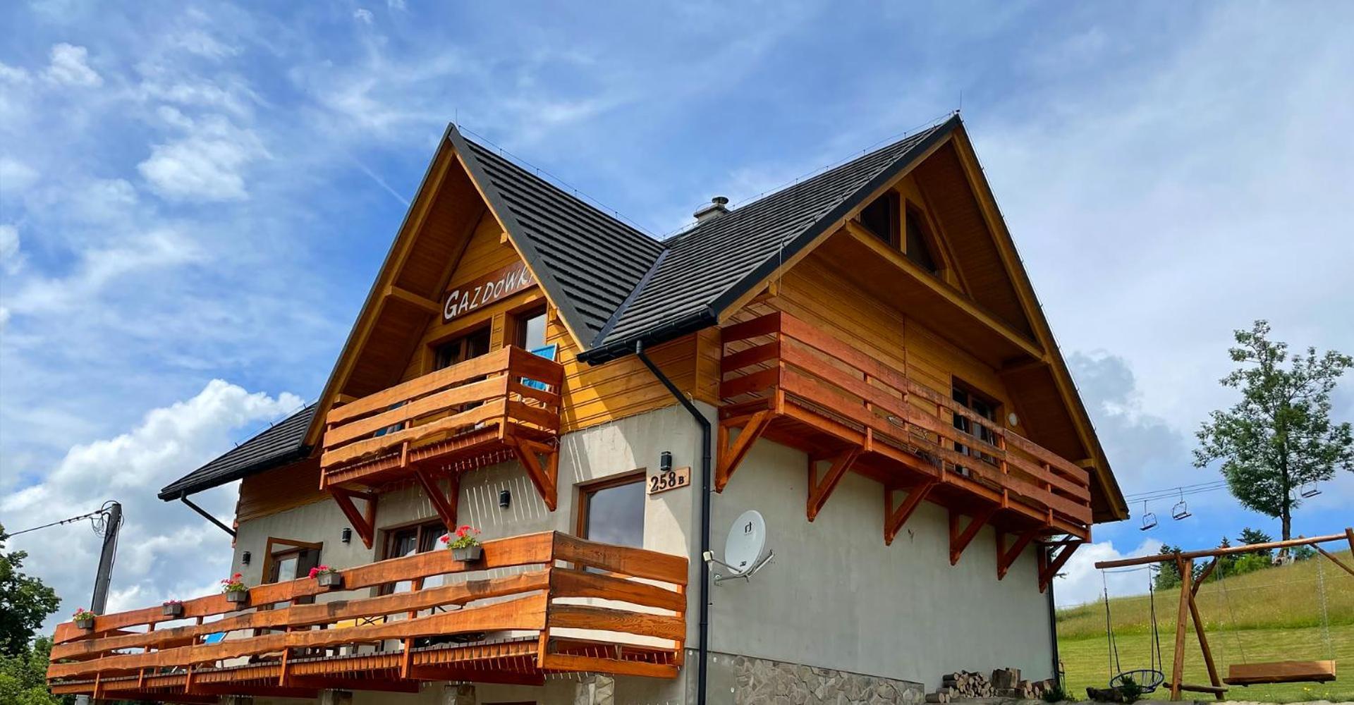 Gazdowka Na Mosornym Groniu Villa Zawoja Exterior foto